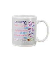Load image into Gallery viewer, Butterflies When I Miss You I Just Have To Look Inside My Heart Gift For Lover Mug