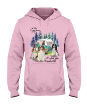 Load image into Gallery viewer, Cavalier King It's Who You Travel With Gift For Dog Lovers Hoodie