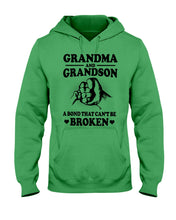 Load image into Gallery viewer, Grandma And Grandson A Bond That Can't Be Broken Custom Design Hoodie