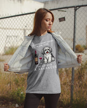 Load image into Gallery viewer, A Woman Cannot Survive On Wine Alone She Also Needs A Havanese Guys Tee