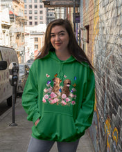 Load image into Gallery viewer, Gift For Dog LoversChesapeake Bay Retriever With Peonies Hoodie