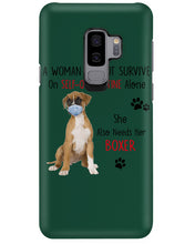 Load image into Gallery viewer, A Woman Can't Survive On Self-quarantine Alone Also Needs Boxer Phone case