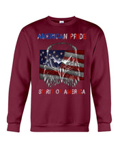 Load image into Gallery viewer, Eagle American Pride Spirit Of America Gift For American People Sweatshirt