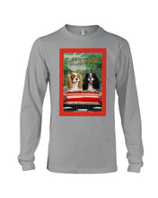 Load image into Gallery viewer, Cavalier Happy Holiday Gift For Dog Lovers Unisex Long Sleeve