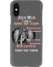 Load image into Gallery viewer, July Man Son Of God Birthday Meaningful Gift For Men Phone case