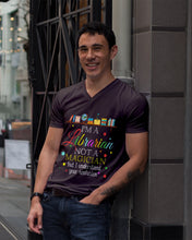 Load image into Gallery viewer, I Am A Librarian Not A Magician Custom Design Gifts Guys V-Neck