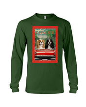 Load image into Gallery viewer, Cavalier Happy Holiday Gift For Dog Lovers Unisex Long Sleeve