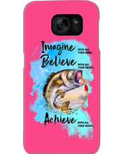Load image into Gallery viewer, Fishing With All Your Heart Gift For Men Phone case