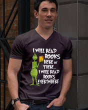 Load image into Gallery viewer, I’ll Read Book Everywhere Great Gift For Book Lovers Guys V-Neck