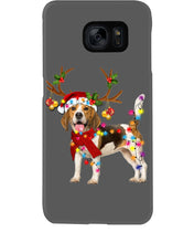 Load image into Gallery viewer, Beagle Gorgeous Reindeer Xmas Lights Gift For Dog Lovers Phone case