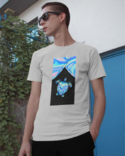 Load image into Gallery viewer, Magical Blue Turtle Pattern Gift For Turtle Lovers Guys Tee