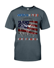 Load image into Gallery viewer, Eagle American Pride Spirit Of America Gift For American People Guys Tee