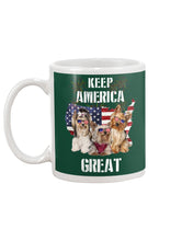 Load image into Gallery viewer, Keep America Great Yorkshire Terrier Gift For Dog Lovers Mug