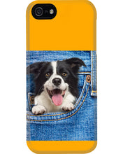 Load image into Gallery viewer, Border Collie In Denim Pocket Gift For Dog Lovers Phone case