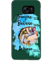 Load image into Gallery viewer, Fishing With All Your Heart Gift For Men Phone case