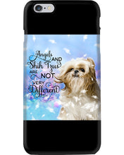 Load image into Gallery viewer, Angels And Shih Tzu Are Not Different Gift For Dog Lovers Phone case