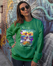 Load image into Gallery viewer, Butterfly Sunset On Beach Those We Love Don't Go Away Gift For Lover Sweatshirt