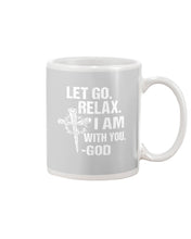 Load image into Gallery viewer, Let You Relax I Am With You Gray Background Mug