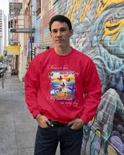 Load image into Gallery viewer, Butterfly Sunset On Beach Those We Love Don't Go Away Gift For Lover Sweatshirt