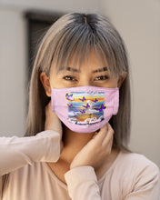 Load image into Gallery viewer, Butterfly Sunset On Beach Those We Love Don't Go Away Gift For Lover Cloth Face Mask