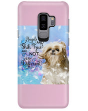 Load image into Gallery viewer, Angels And Shih Tzu Are Not Different Gift For Dog Lovers Phone case