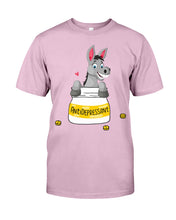 Load image into Gallery viewer, Funny Donkey Anti Depressant Meaning Gift For Women Guys Tee