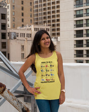 Load image into Gallery viewer, Born To Be Paleontologist Custom Design Gift For Kids Ladies Flowy Tank
