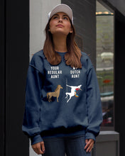 Load image into Gallery viewer, Funny Unicorn Difference Between Your Regular Aunt And My Dutch Aunt Sweatshirt