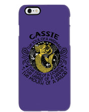 Load image into Gallery viewer, Gift For Cassie Girl The Soul Of A Mermaid Phone case