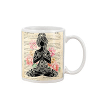 Load image into Gallery viewer, I'm Mostly Peace Love And Light Yoga Gift For Yoga Lovers Mug