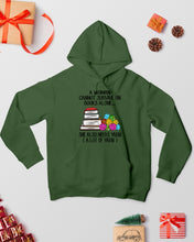 Load image into Gallery viewer, A Woman Cannot Survive On Book Alone She Also Needs Yarn Trending Hoodie
