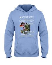 Load image into Gallery viewer, August Girl Daughter Of God Meaningful Gift For Women Hoodie