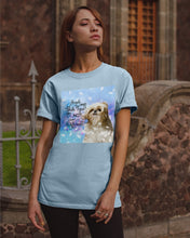 Load image into Gallery viewer, Angels And Shih Tzu Are Not Different Gift For Dog Lovers Guys Tee