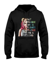 Load image into Gallery viewer, Cool Harley Quinn Not Fragile Meaningful Gift For Girl Hoodie
