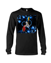Load image into Gallery viewer, Lovely Phone Case Twinkling Blue Heart Gift For Parrots Lovers Unisex Long Sleeve
