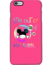 Load image into Gallery viewer, Lovely Phone Case Rainbow Design Stay Out Of My Bubble Gift For Friends Phone case
