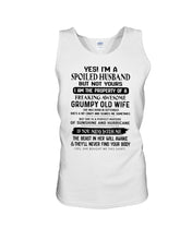 Load image into Gallery viewer, A Soiled Husband Of A September  Freaking Awesome Wife Birthday Gift Unisex Tank Top
