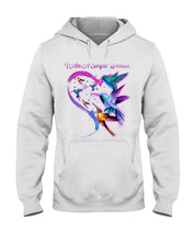 Load image into Gallery viewer, Hummingbirds Heart Shaped I Am A Simple Woman Gift For Mom Hoodie
