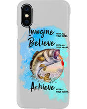 Load image into Gallery viewer, Fishing With All Your Heart Gift For Men Phone case

