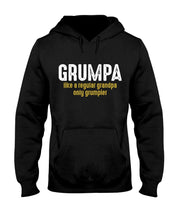 Load image into Gallery viewer, Grumpa Like A Regular Grandpa Only Grumpier Hoodie
