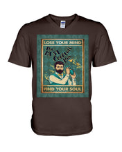Load image into Gallery viewer, Lose Your Mind Find Your Soul Gift For Bartender Guys V-Neck
