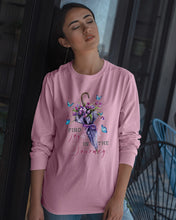 Load image into Gallery viewer, Butterflies Find Joy In The Journey Gift For Daughter Unisex Long Sleeve
