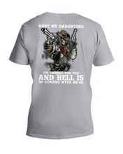 Load image into Gallery viewer, I'm Coming For You And Hell Is Coming With Me Guys V-Neck
