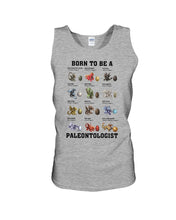 Load image into Gallery viewer, Born To Be Paleontologist Custom Design Gift For Kids Unisex Tank Top
