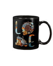 Load image into Gallery viewer, Love Trucker Simple Unique Custom Design For Personalized Job Gift Mug
