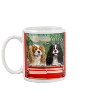 Load image into Gallery viewer, Cavalier Happy Holiday Gift For Dog Lovers Mug

