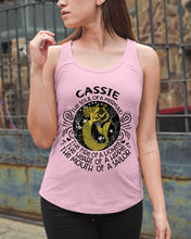 Load image into Gallery viewer, Gift For Cassie Girl The Soul Of A Mermaid Ladies Flowy Tank
