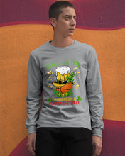 Load image into Gallery viewer, Basketball Drink Beer St Patrick's Day Gift For Basketball Lovers Unisex Long Sleeve
