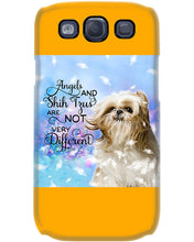 Load image into Gallery viewer, Angels And Shih Tzu Are Not Different Gift For Dog Lovers Phone case
