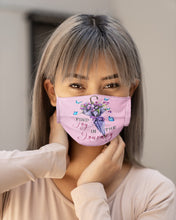 Load image into Gallery viewer, Butterflies Find Joy In The Journey Gift For Daughter Cloth Face Mask
